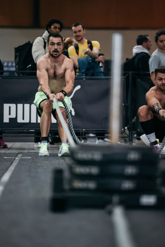Et ça c'est quoi ? (du sled pull)