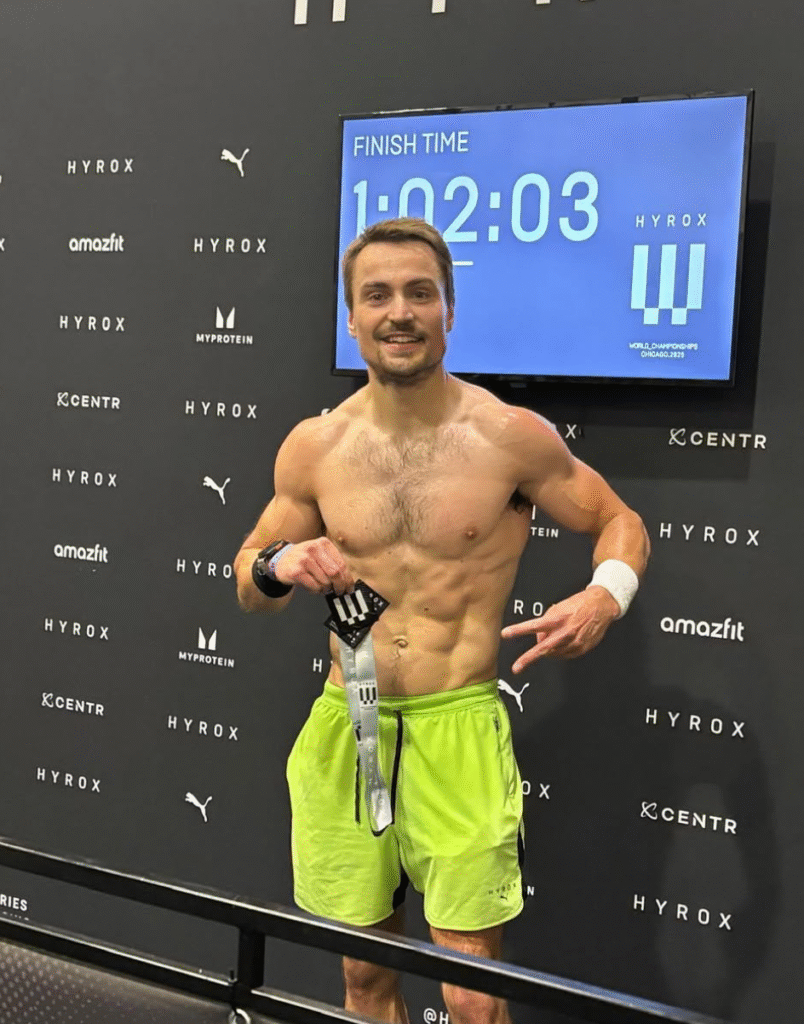 ma photo des worlds Hyrox à Chicago