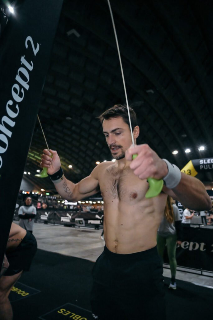 Entraînement Hyrox SkiErg